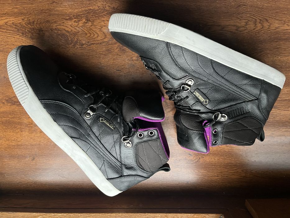 Шкіряні зимові кеди,кросівки  PUMA gor-tex оригінал