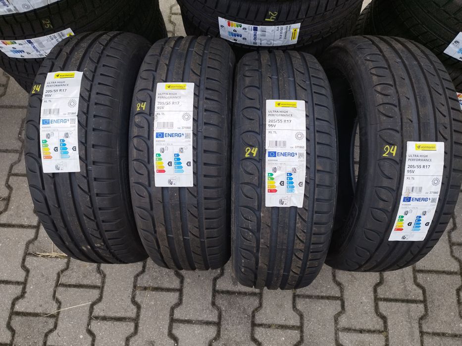 4x NOWE opony letnie 205/55 r17 kormoran UPH 95v xl