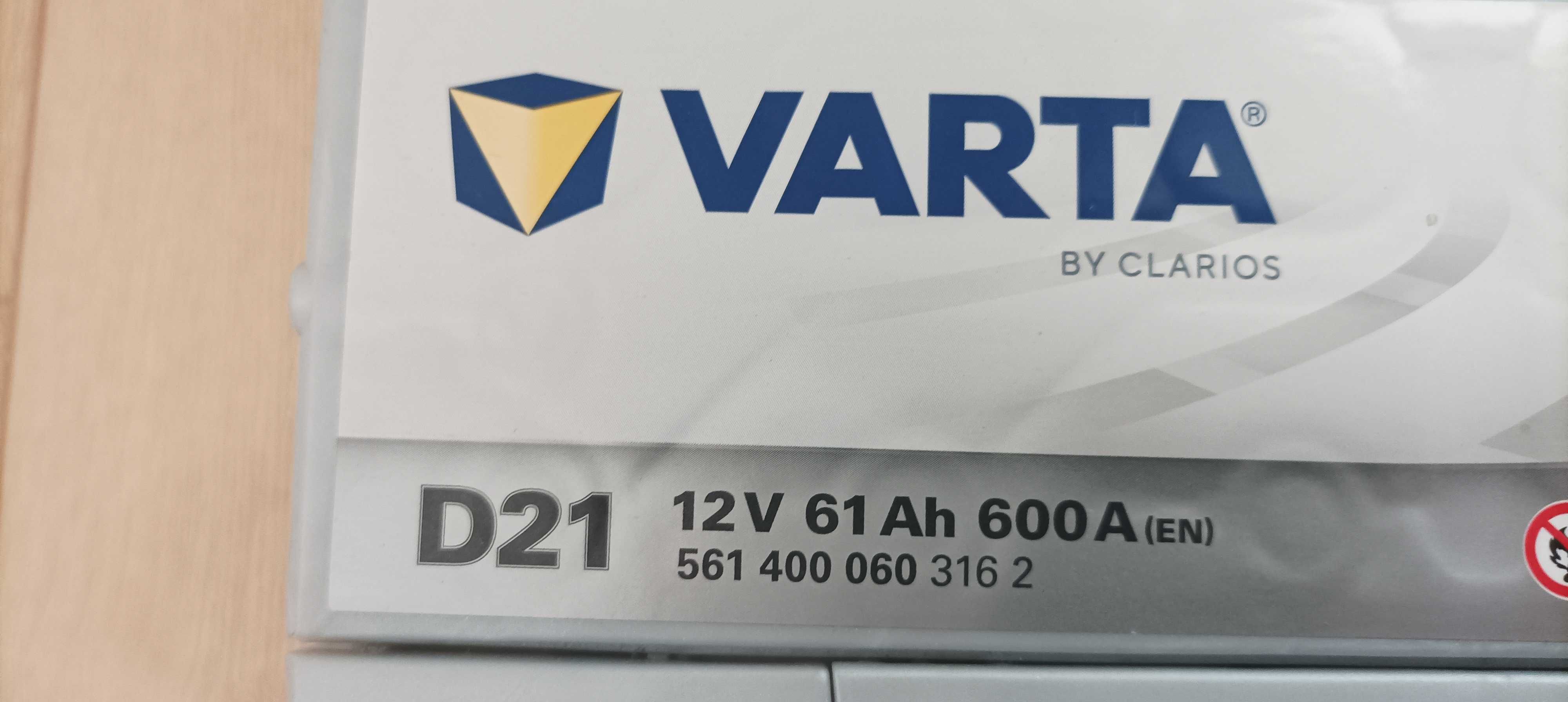 Akumulator Varta 12 V 61 Ah 600 A