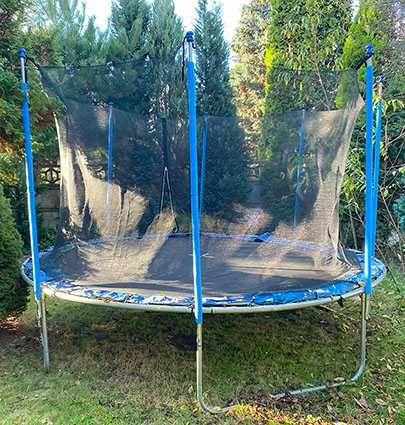 trampolina 360cm z siatką