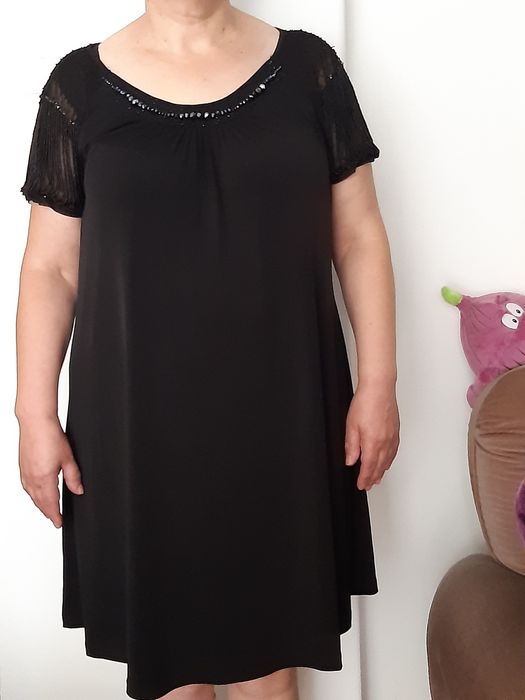 Vestido preto usado 1 vez