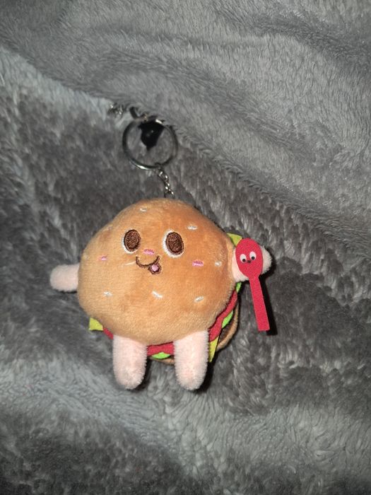 Brelok burger > nowy