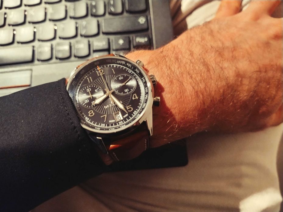 Zegarek Delbana 41601.672.6.034 Retro Chronograf