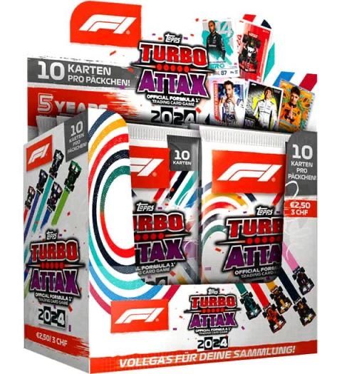 Cartas Topps F1 Turbo Attax 2024