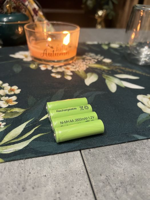 Akumulatorki AA 4 sztuki 3800mAh 1.2V