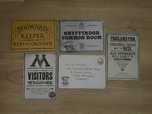 Placas de Harry Potter