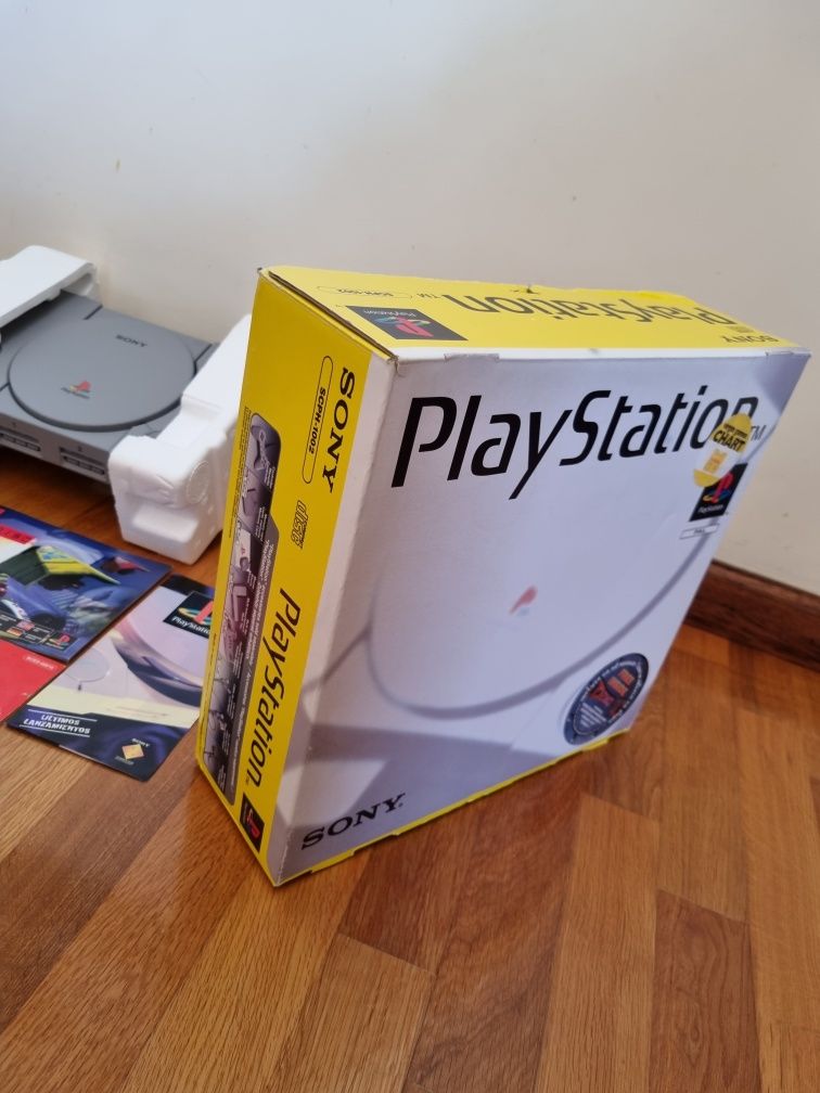 Playstation 1 scph 1002. PS1 1° Modelo de Lançamento!!!