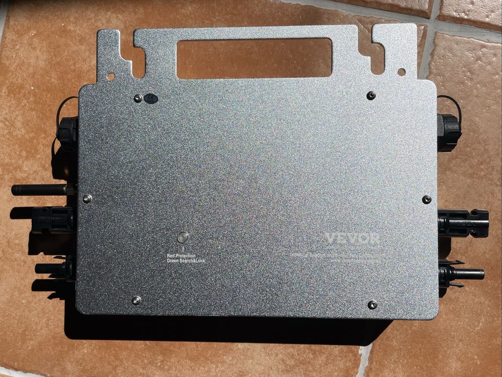 microinversor vevor plug and play 600W