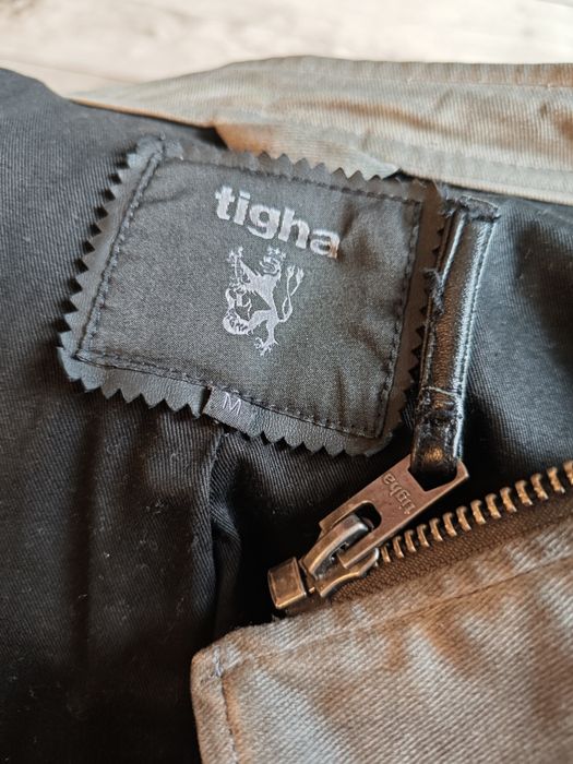 Motocyklowa kurtka tigha Ma na motor męska ochraniacze vintage skórzan