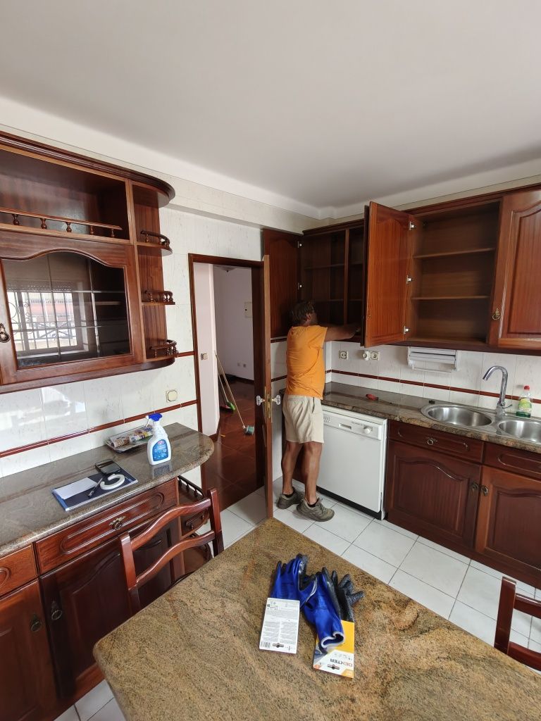 Cozinha madeira maciça carvalho