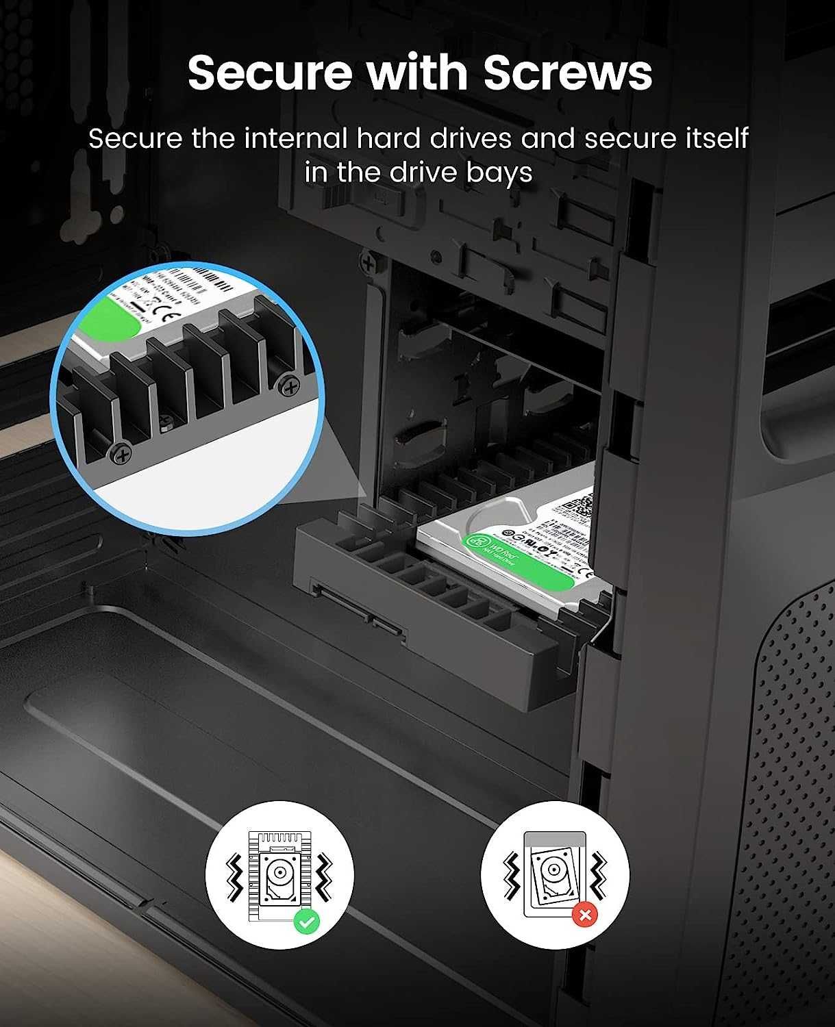 Adapter dysku twardego ORICO 2,5 SSD SATA na 3,5