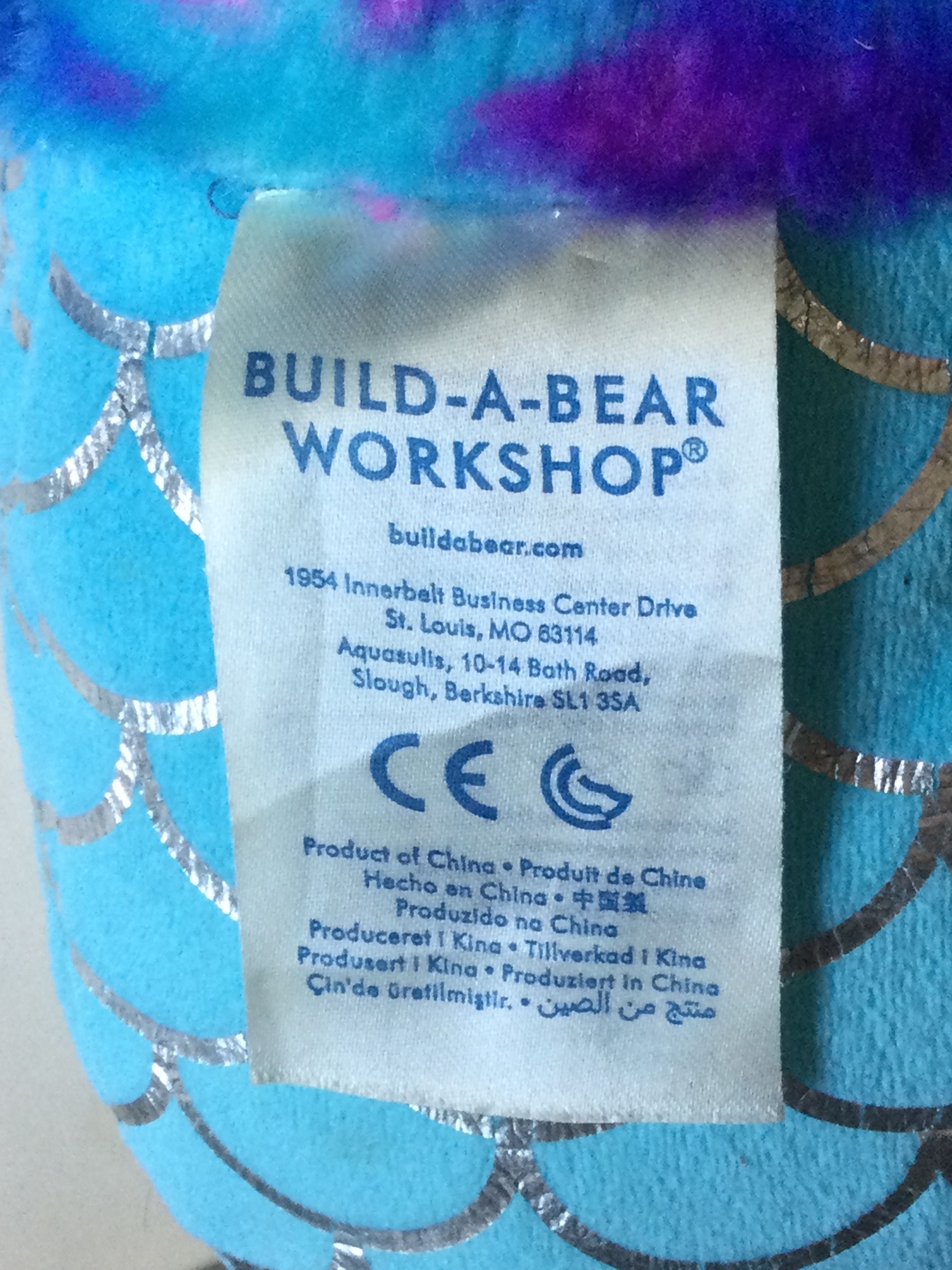 Ведмедик-русалка Build-a-Bear Workshop 44см