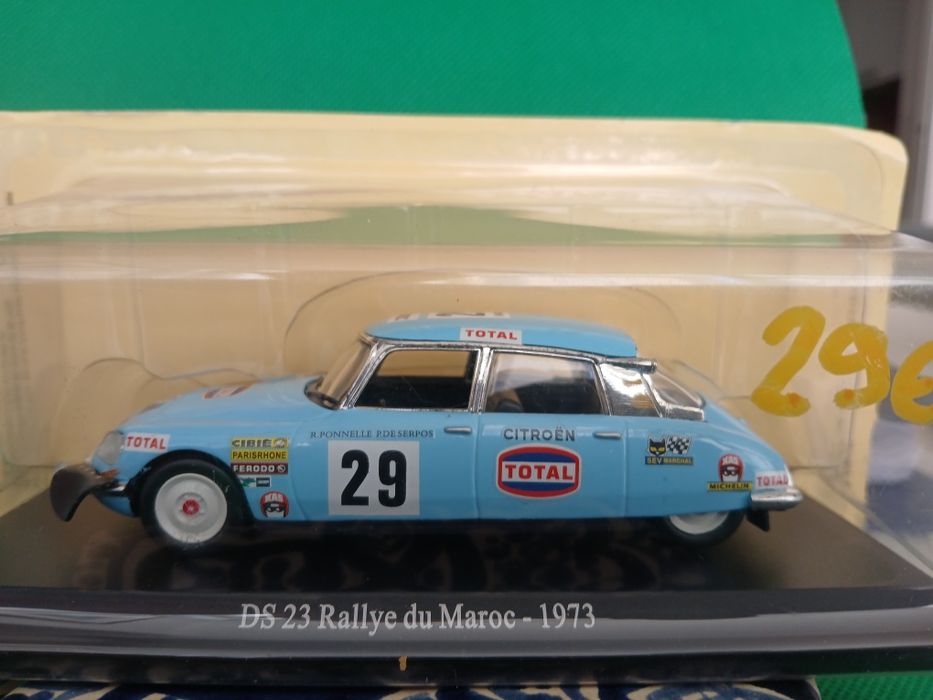 Miniaturas 1/43 Citroën DS 21 e 23 novos Rally