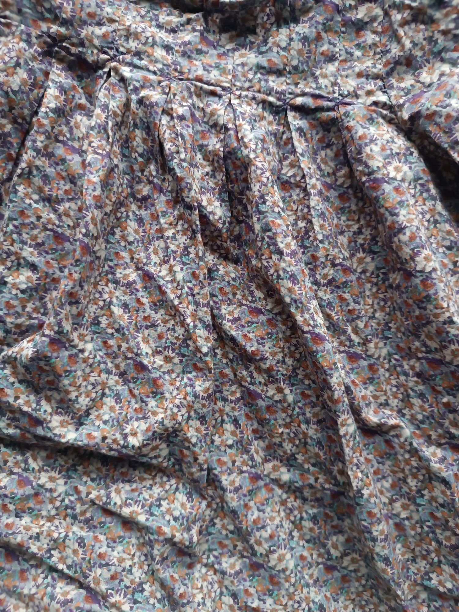 Sukienka wheat konges slojd lil' atelier kwiaty 86 Boho vintage