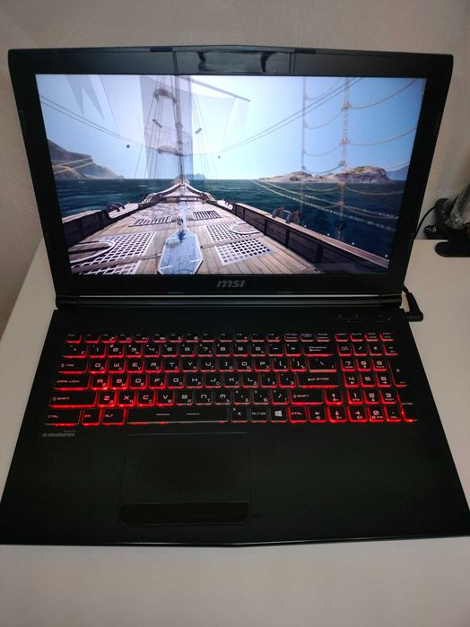 Ігровий ноутбук MSI i7 7700/16gb/GTX 1050Ti/NVME 512GB/HDD 1TB