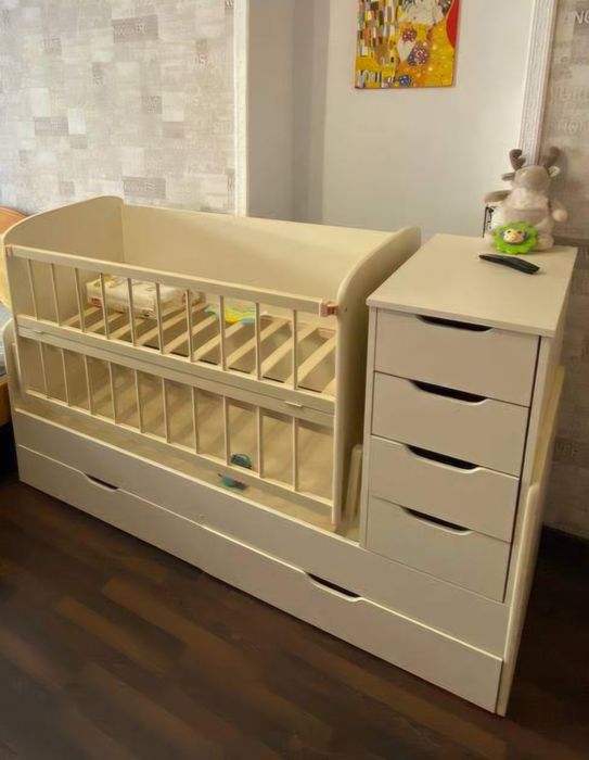 Дитяче ліжко трансформер