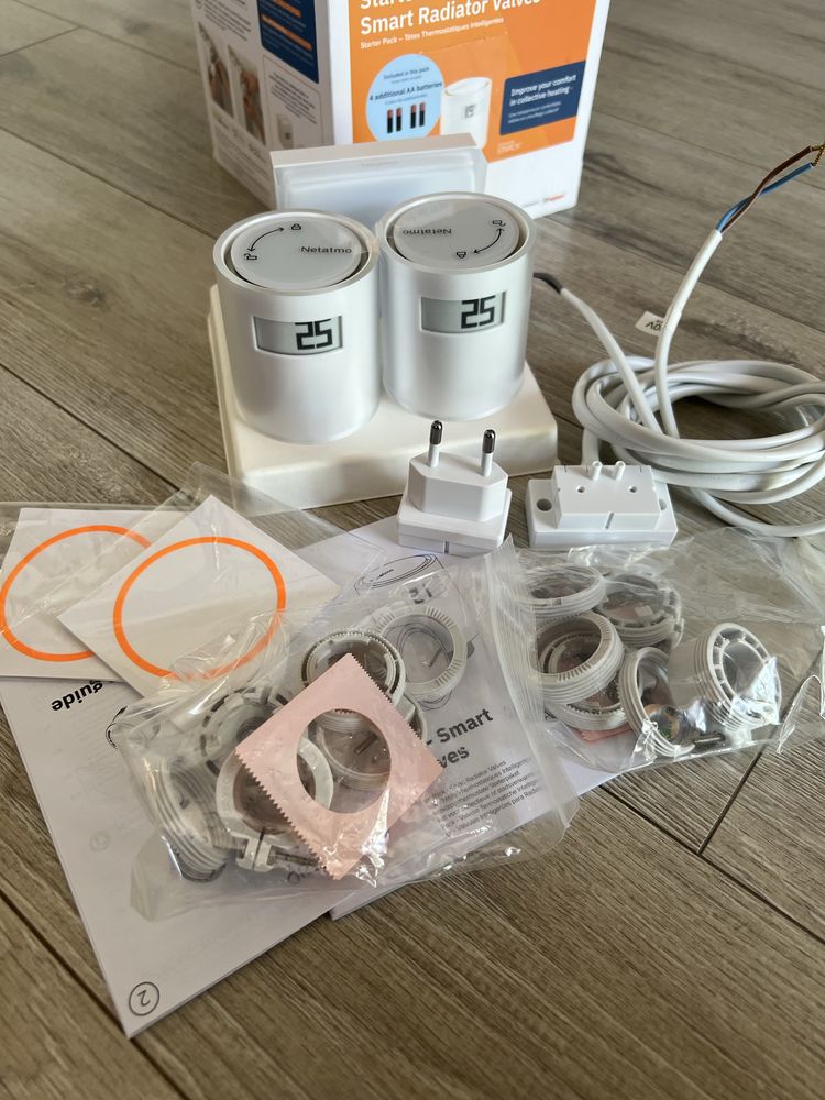 Netatmo głowice termostatyczne Apple Home Homekit