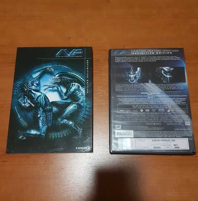 ALIEN vs PREDADOR Unrated - Definitive Edition 2 discos EXTRAS