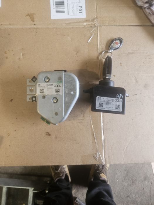 Audi a6 c6 stacyjka rygiel zestaw startowy