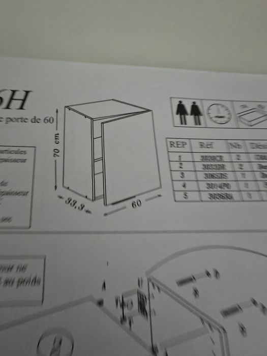 Szafka z półką biały lakier połysk.