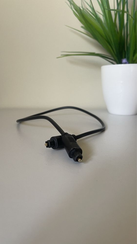 Кабель аудіо оптичний шнур Optical male to male Audio Cable 0,5 m