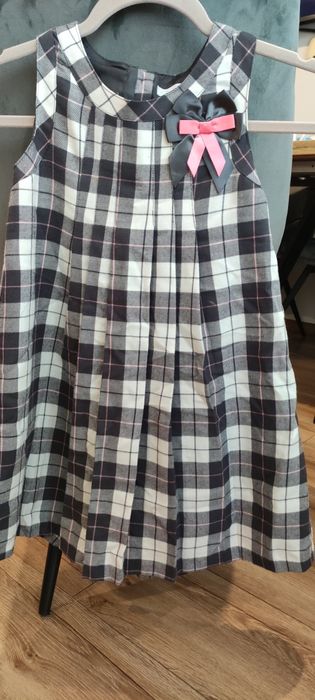 Sukienka w kratkę cool club r. 122