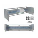 Panel Dystrybucji Napięć RACK 19" 3U/150/24xS DIN TS35/TH35 Ocynk