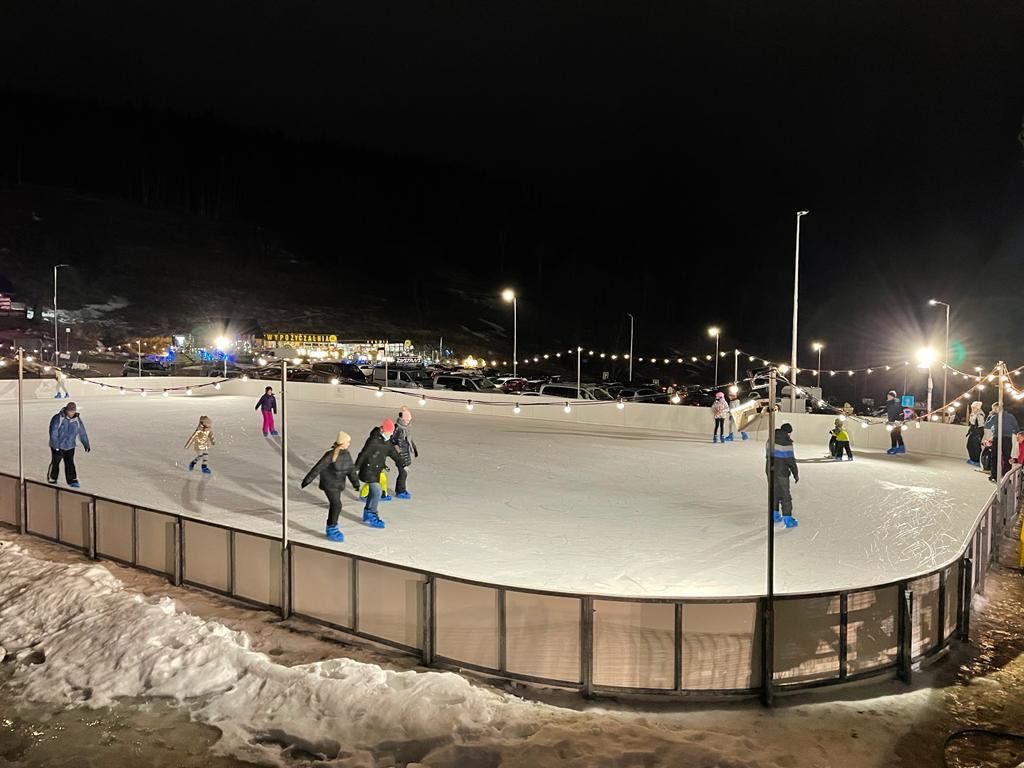 Lodowisko mobilne 20x40m + rolba WM Pinguino – KOMPLETNY ZESTAW!