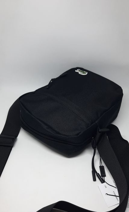 Чоловіча сумка лакоста барсетка | Мужская сумка через плечо тканевая