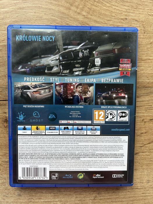 Need for speed na ps4