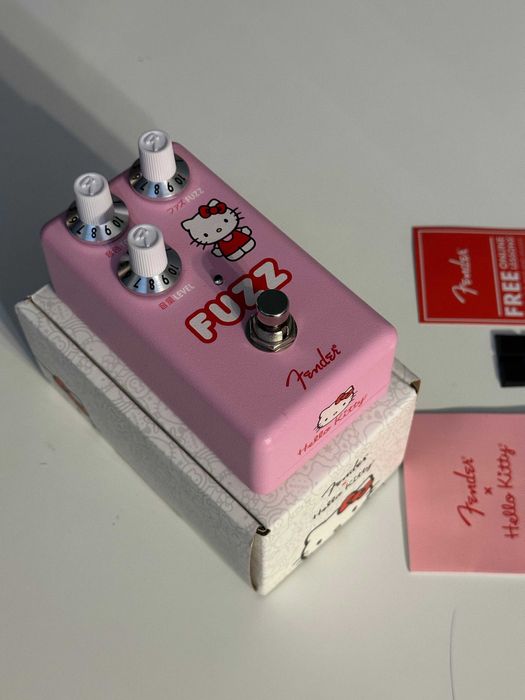 Fender Hello Kitty Fuzz – Kolekcjonerski Efekt do gitary, Fender