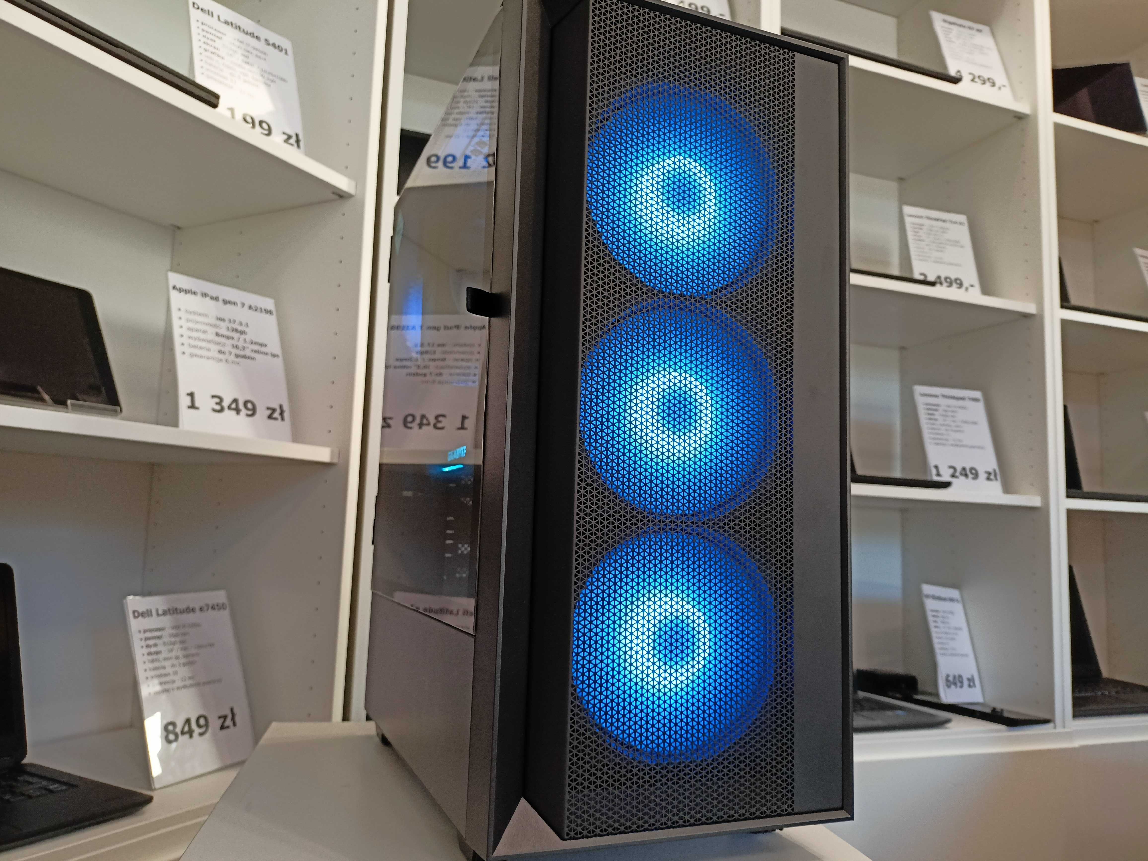Nowy Komputer Gamingowy Kraków Ryzen 7 32GB 2000SSD RTX 5060 Win11