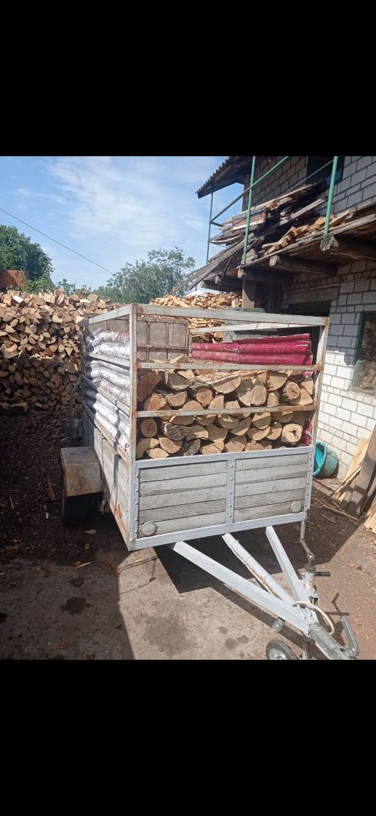 Продам Дрова дуб, Сосна, Тополя, Верба, Акація рубані сухі