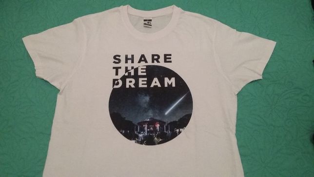 Camisola NOS ALIVE "Share the dream" + caixa - NOVA