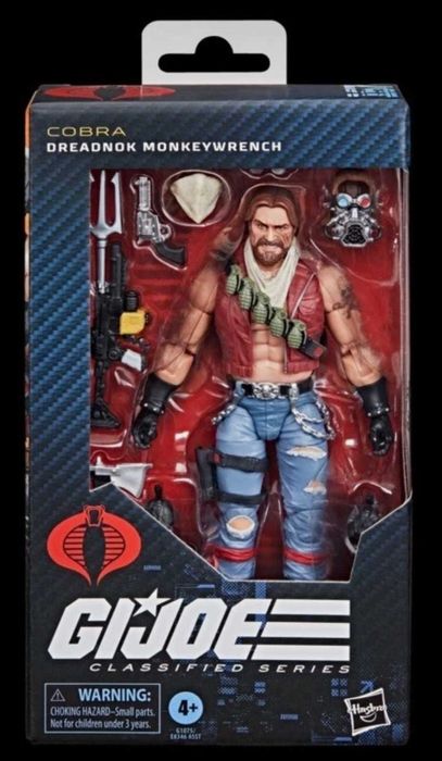 GIJoe Classified #167 Dreadnok Monkeywrench (Novo selado)
