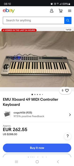 Е-Mu X board 49 в дуже гарному стані