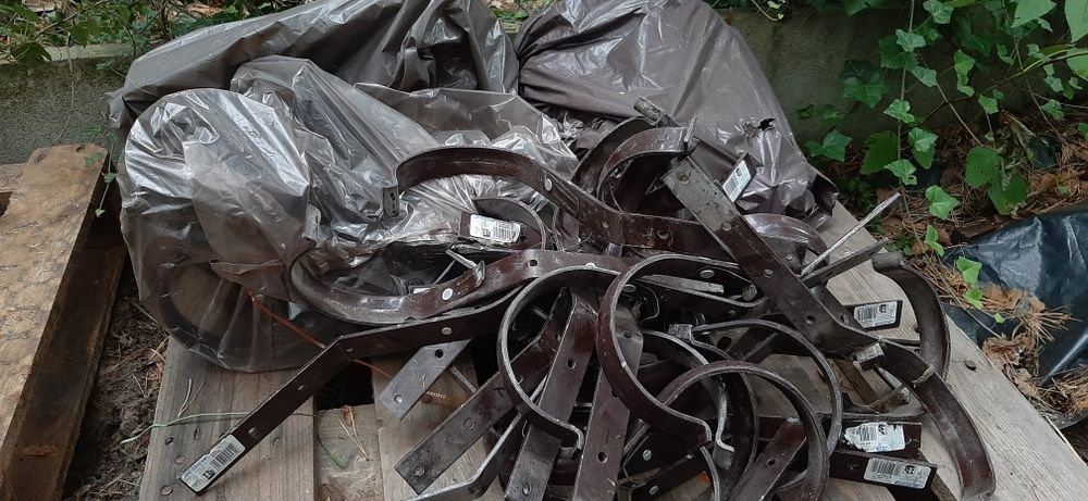 Rynajza uchwyt do rynny Marley Continental 125 brązowy