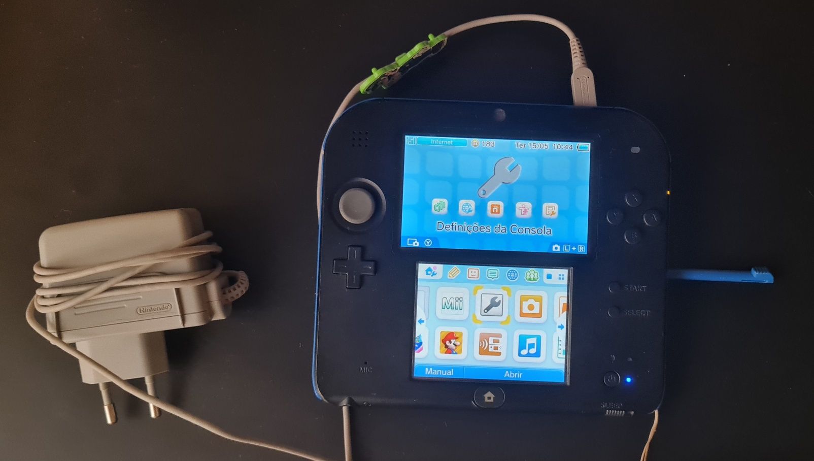 Nintendo 2DS azul
