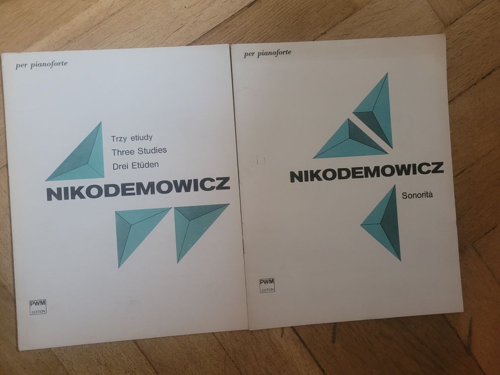 Nutyx2  A.Nikodemowicz Trzy etiudy / Sonoritá 1978/74 PWM