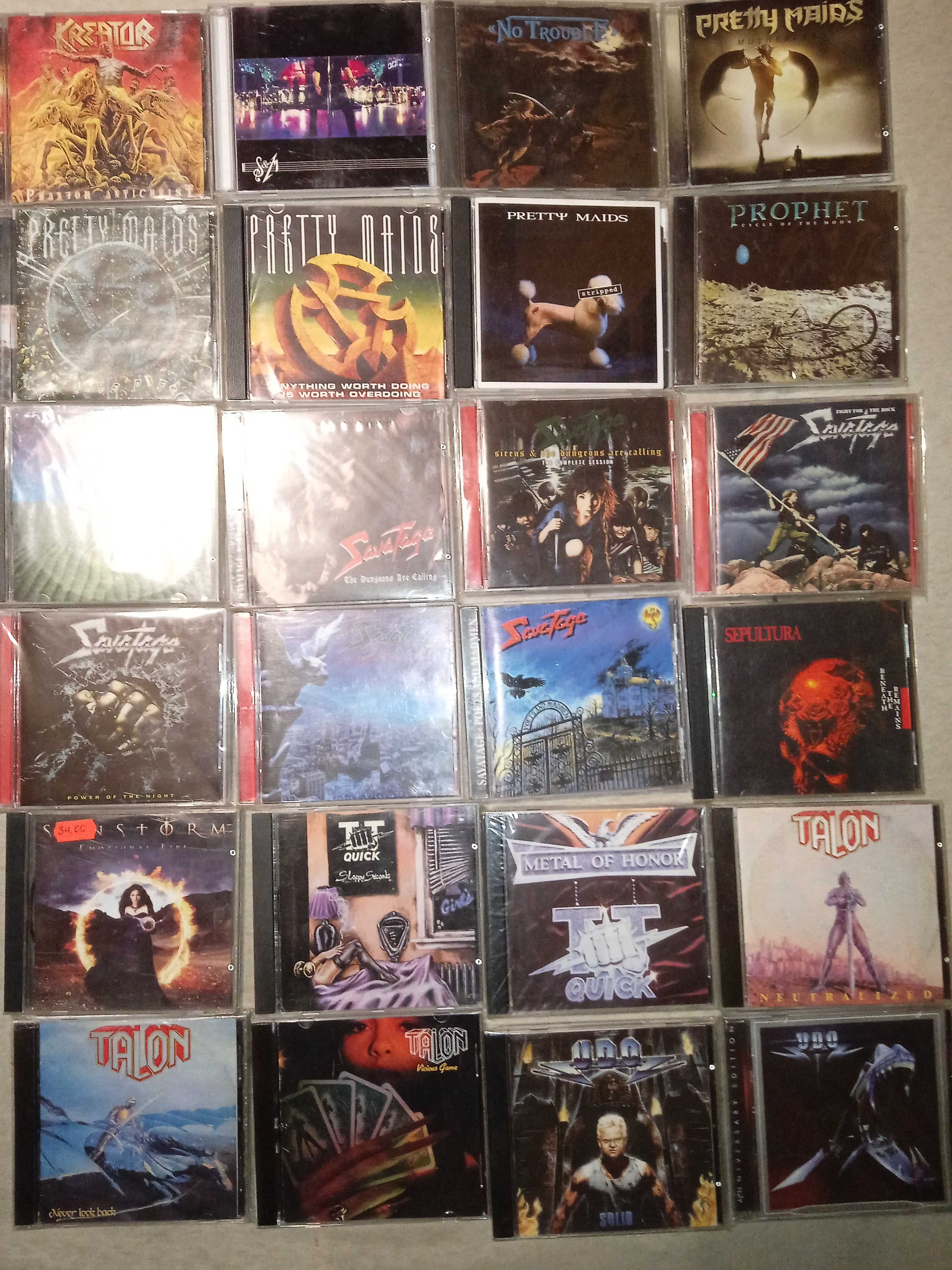 Продам CD Pretty Maids, Prophet, Savatage, Talon, T.T.Quick,