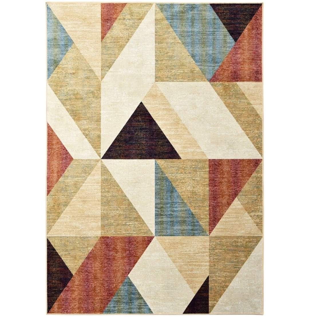 Tapete Carpete Royal Geometric - 135x195cm By Arcoazul