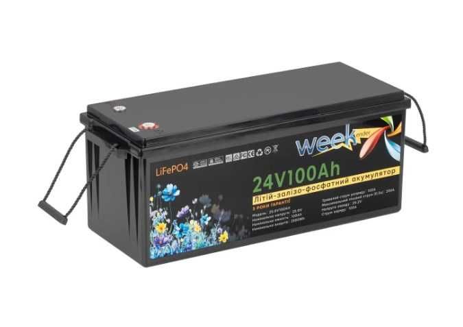 Акумулятор літій-залізо-фосфатний Fisher / Weekender  100 Ah 12.8 V