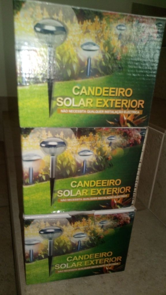 Lâmpadas solares