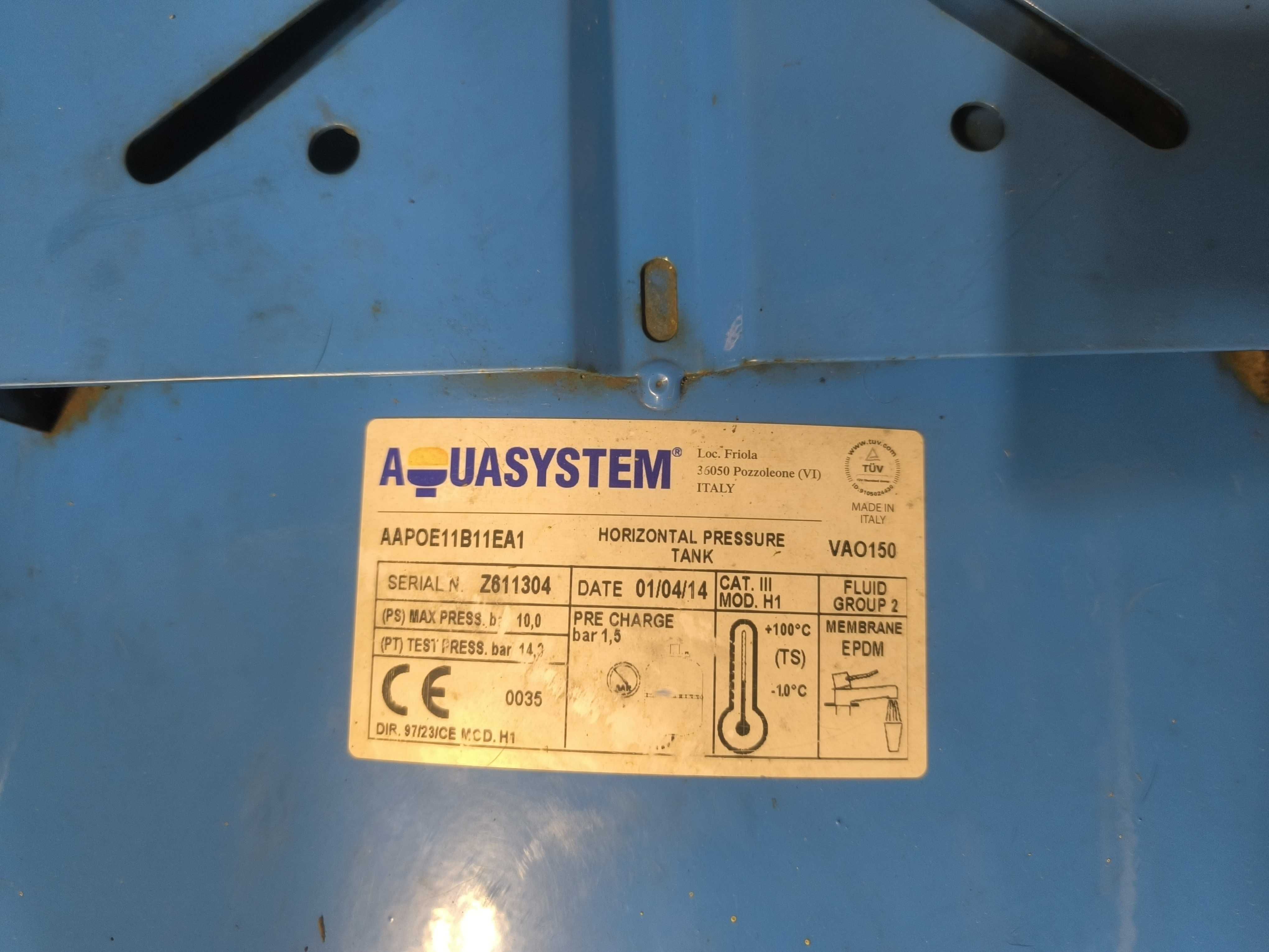 Zestaw hydrofor MH 1300 INOX PREMIUM 230V Omnigena ze zbiornikiem 150l