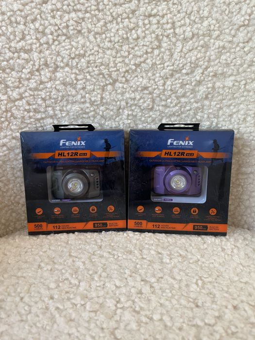 Fenix HL12R V2.0 Ліхтар Налобний (500 Люмен Type-C) ГАРАНТІЯ 5 РОКІВ!