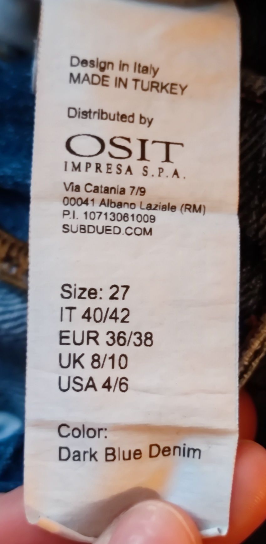 Modne jeansy typu wide leg z szeroką nogawką. Marka subdued.