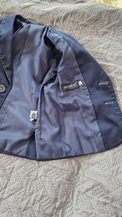 Garnitur chłopięcy rozm 98 z muszką