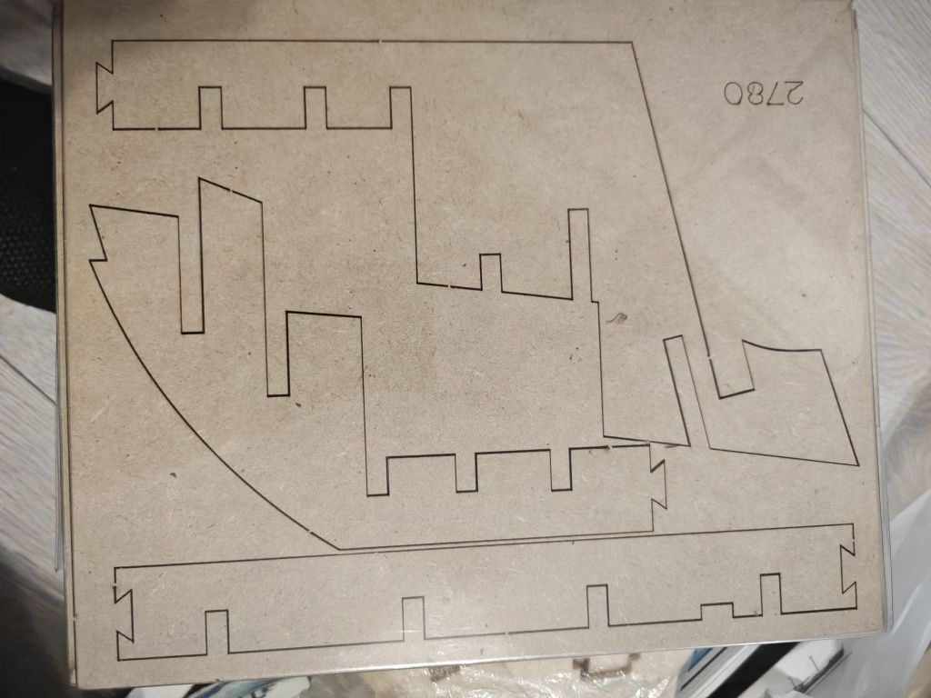 Wręgi do statków, małe modele