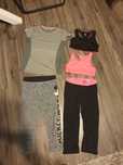 H&m sport  146/152 topykoszulka legginsy rolki rower taniec gimnastyka