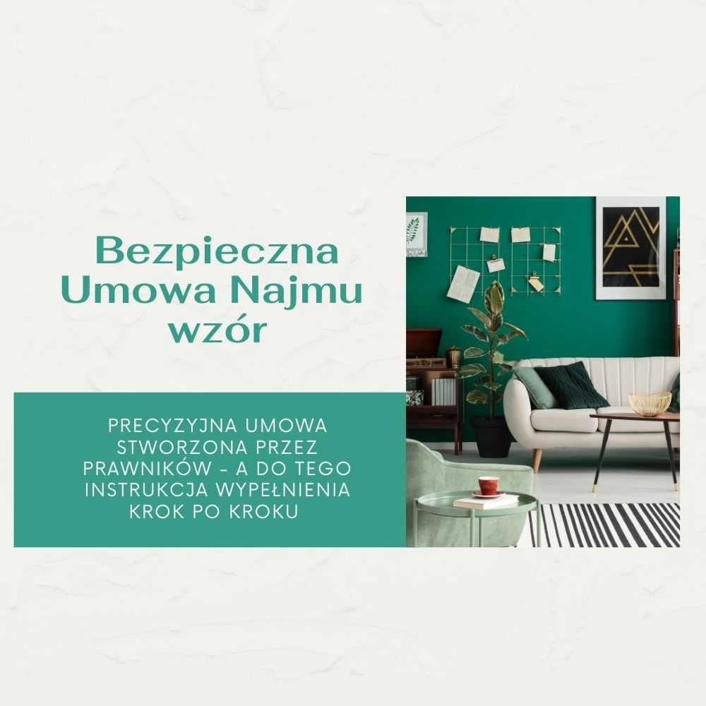 Umowa najmu mieszkania lokalu mieszkalnego bezpieczna wzór pdf